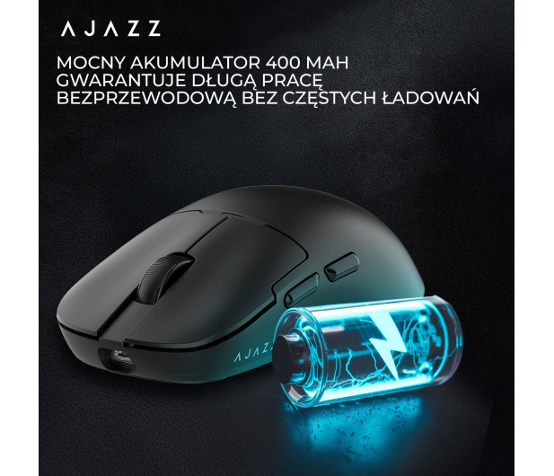 Ajazz AJ159PRO 3395-8K ze stacją dokującą czarna - 1536397 - zdjęcie 7